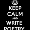 keep calm write poetry